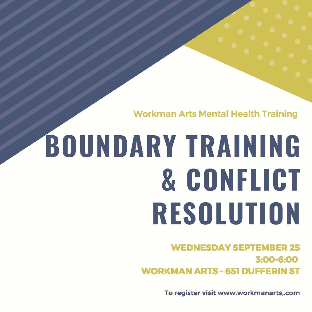 Boundary Training & Conflict Resolution