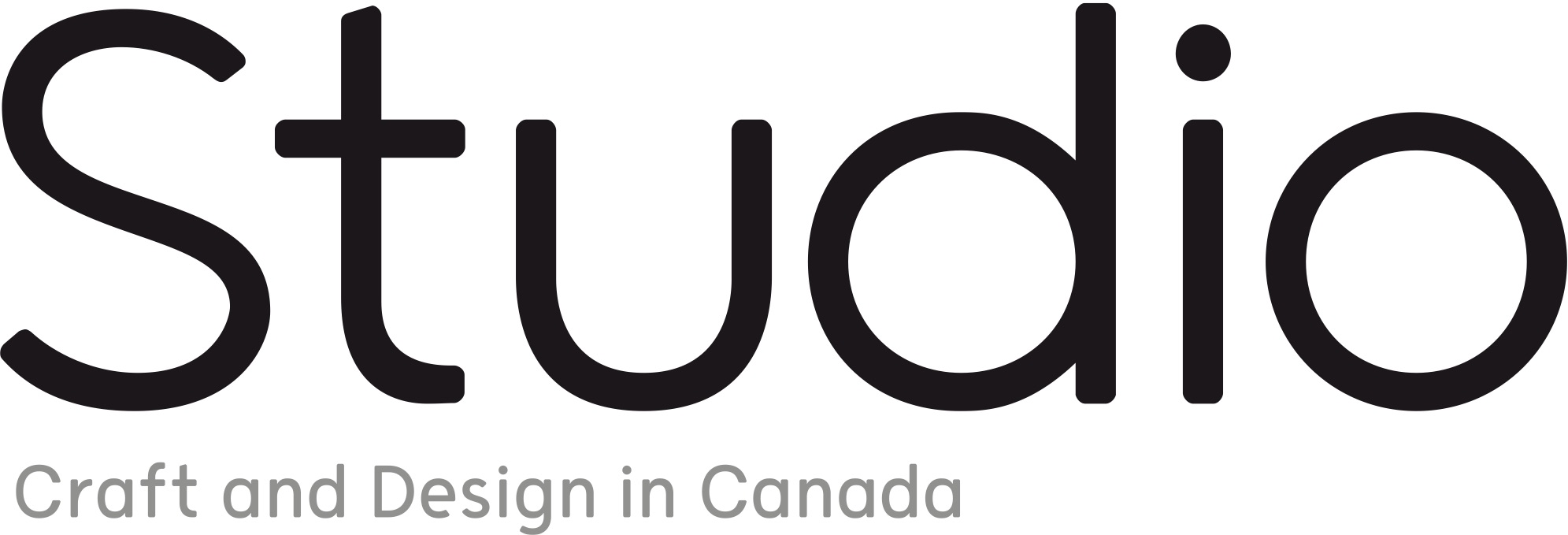 Studio Craft and Design in Canada black on white logo