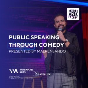 EEA - Public Speaking Through Comedy - 1080x1080px