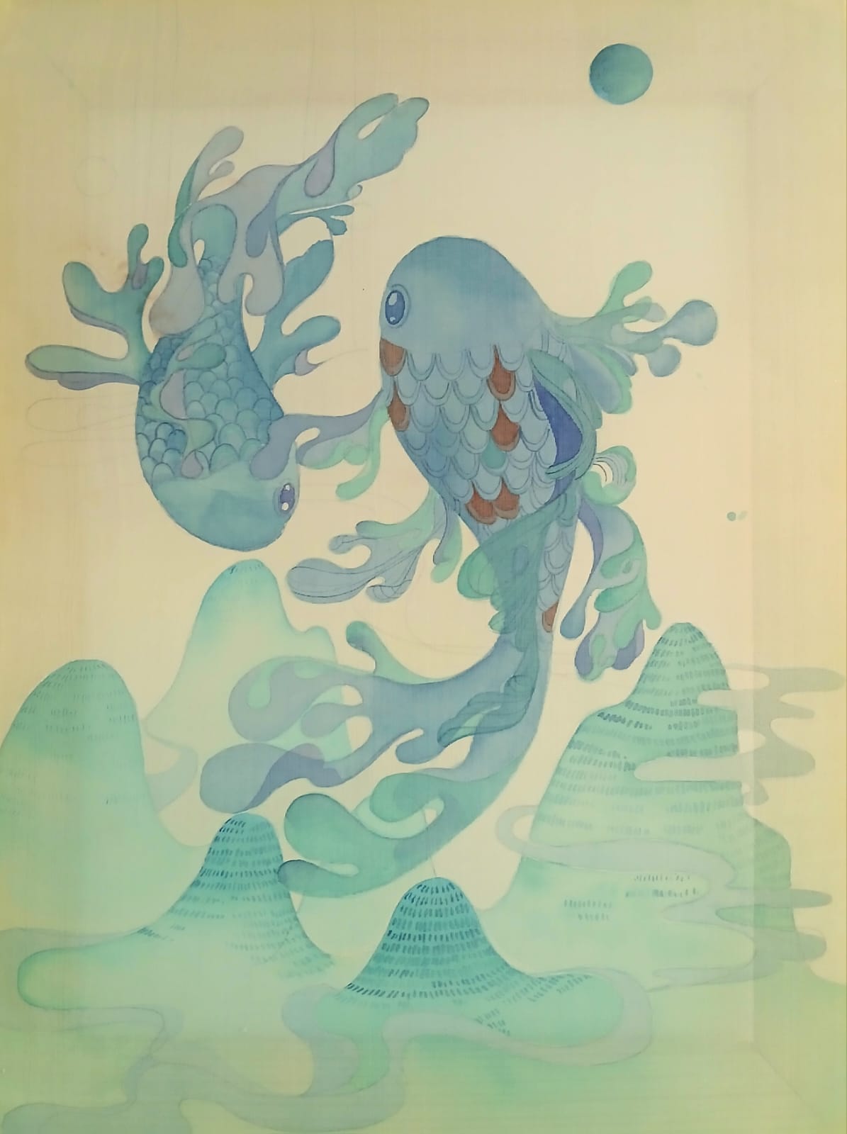 Vietnamese Silk Painting: Stories on Silk