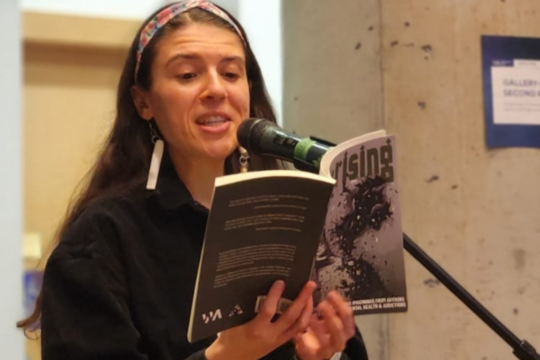 Author Kay Zimmer reads their excerpt from Workman Arts' 2025 Anthology, Up:Rising.