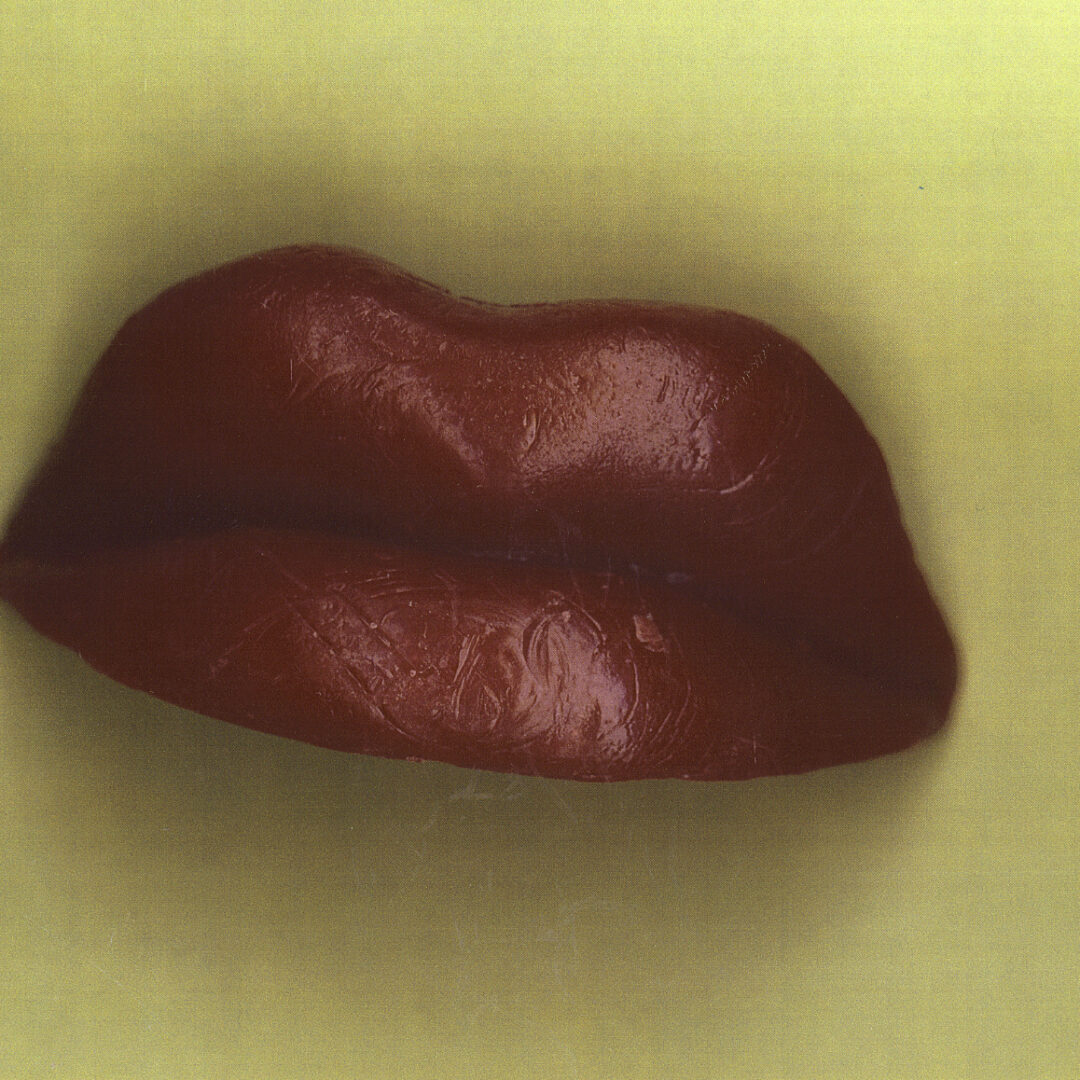 Wax Lips on Yellow
